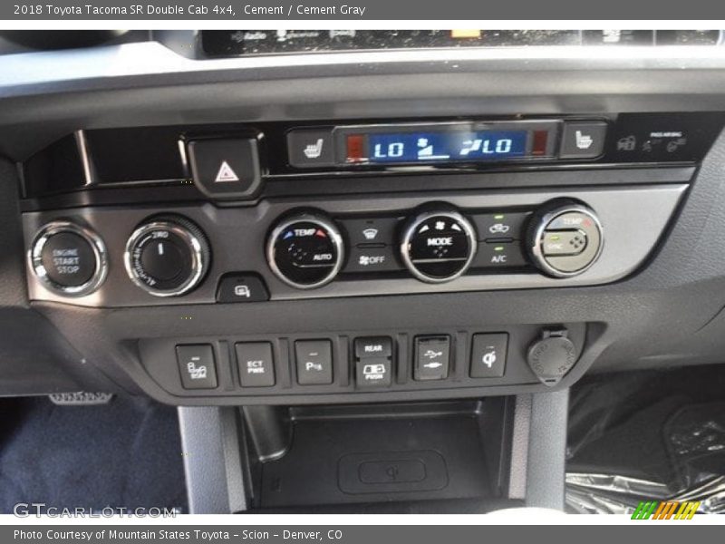 Cement / Cement Gray 2018 Toyota Tacoma SR Double Cab 4x4