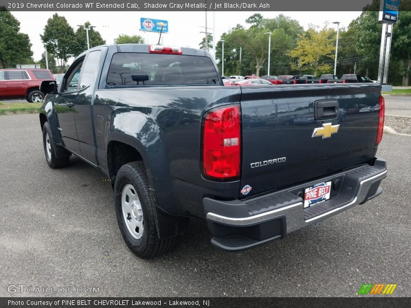 Shadow Gray Metallic / Jet Black/Dark Ash 2019 Chevrolet Colorado WT Extended Cab