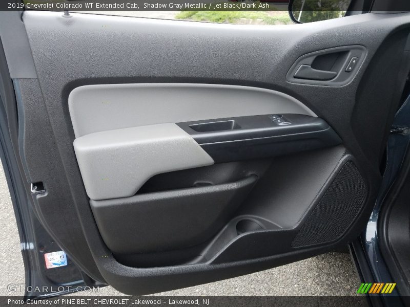 Shadow Gray Metallic / Jet Black/Dark Ash 2019 Chevrolet Colorado WT Extended Cab