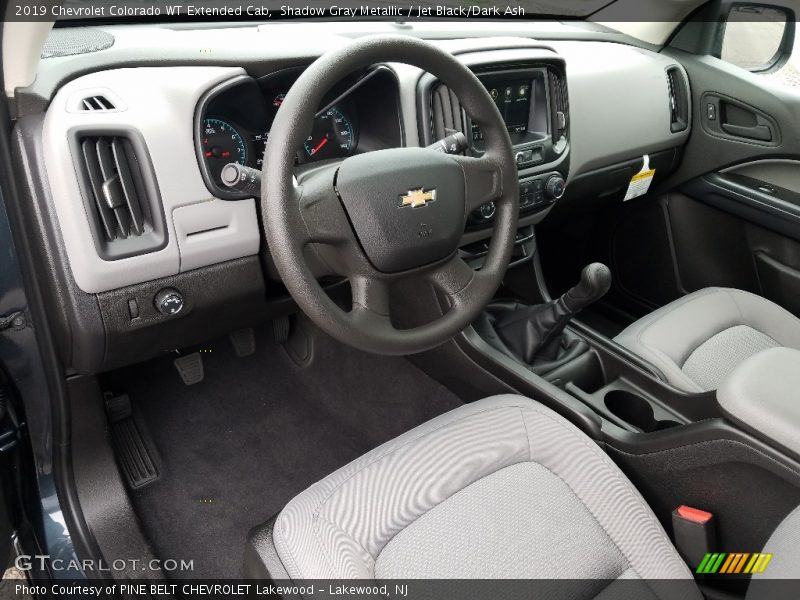 2019 Colorado WT Extended Cab Jet Black/Dark Ash Interior