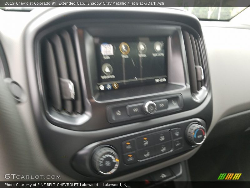 Shadow Gray Metallic / Jet Black/Dark Ash 2019 Chevrolet Colorado WT Extended Cab