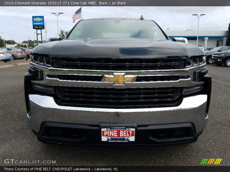 Black / Jet Black 2019 Chevrolet Silverado 1500 LT Z71 Crew Cab 4WD