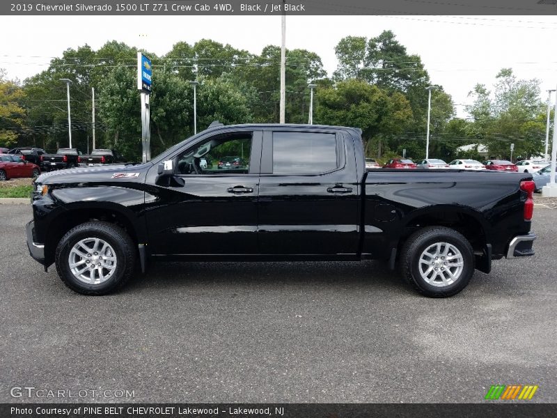 Black / Jet Black 2019 Chevrolet Silverado 1500 LT Z71 Crew Cab 4WD
