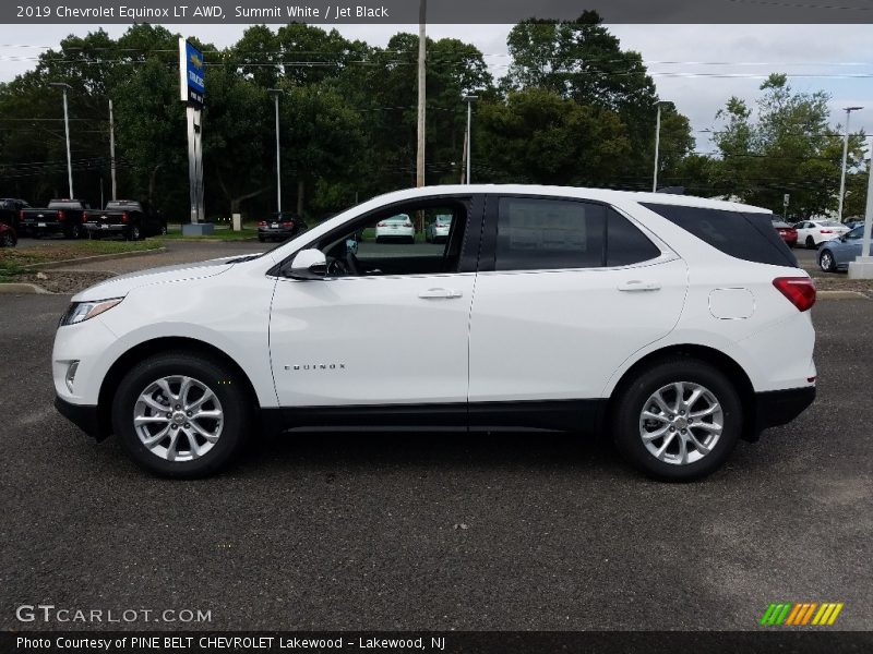 Summit White / Jet Black 2019 Chevrolet Equinox LT AWD