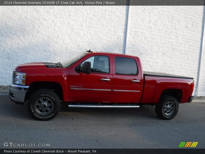 Victory Red / Ebony 2014 Chevrolet Silverado 2500HD LT Crew Cab 4x4