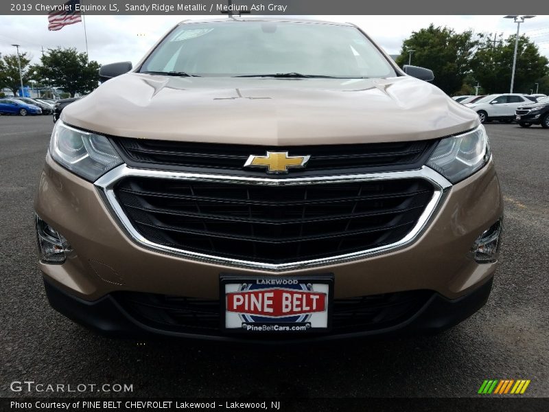 Sandy Ridge Metallic / Medium Ash Gray 2019 Chevrolet Equinox LS