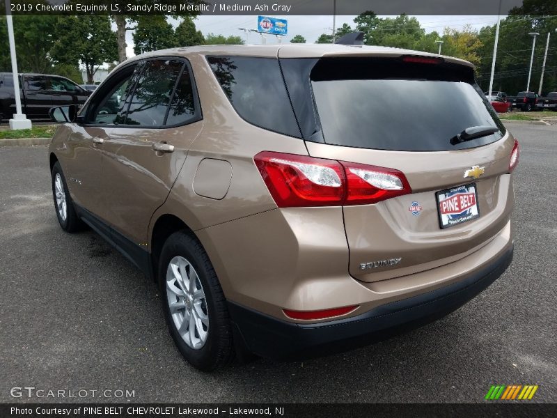 Sandy Ridge Metallic / Medium Ash Gray 2019 Chevrolet Equinox LS
