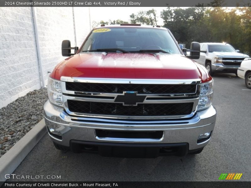 Victory Red / Ebony 2014 Chevrolet Silverado 2500HD LT Crew Cab 4x4