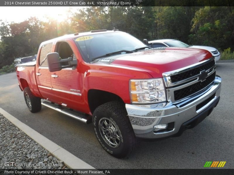 Victory Red / Ebony 2014 Chevrolet Silverado 2500HD LT Crew Cab 4x4