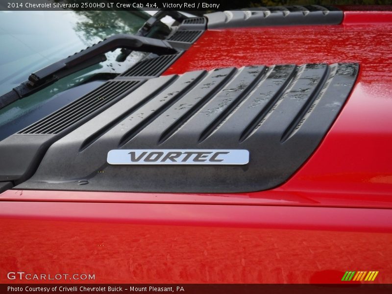Victory Red / Ebony 2014 Chevrolet Silverado 2500HD LT Crew Cab 4x4
