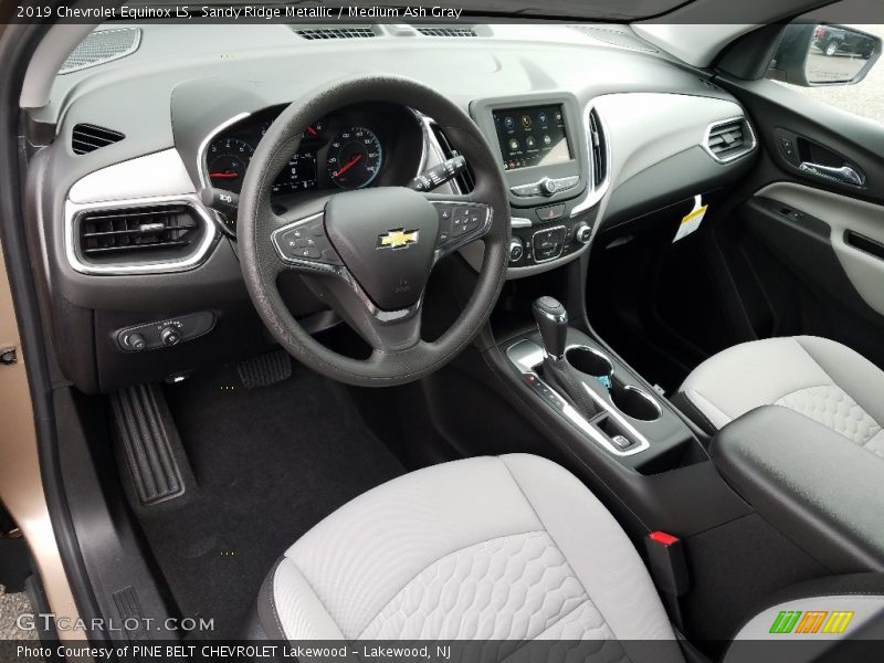 Sandy Ridge Metallic / Medium Ash Gray 2019 Chevrolet Equinox LS