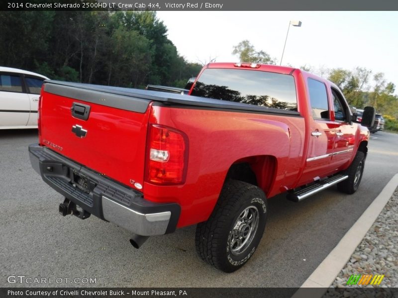 Victory Red / Ebony 2014 Chevrolet Silverado 2500HD LT Crew Cab 4x4