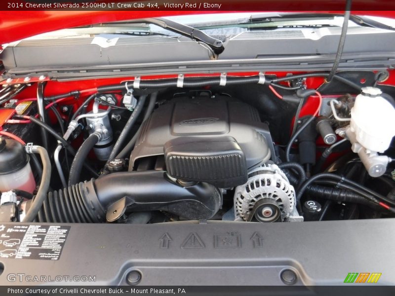Victory Red / Ebony 2014 Chevrolet Silverado 2500HD LT Crew Cab 4x4