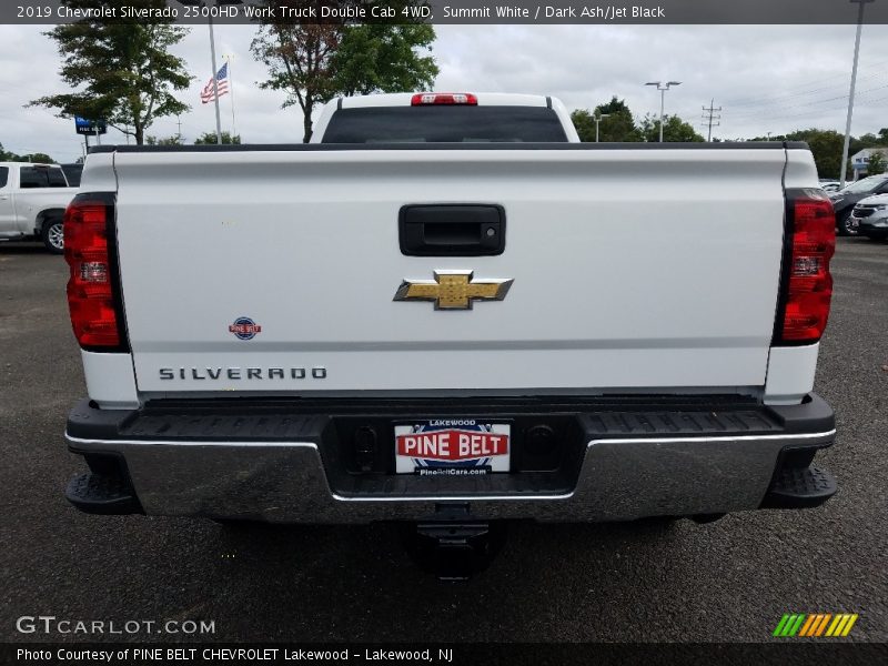 Summit White / Dark Ash/Jet Black 2019 Chevrolet Silverado 2500HD Work Truck Double Cab 4WD