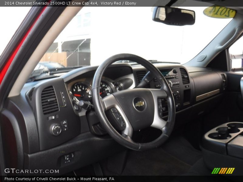 Victory Red / Ebony 2014 Chevrolet Silverado 2500HD LT Crew Cab 4x4