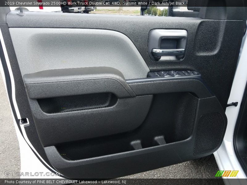 Summit White / Dark Ash/Jet Black 2019 Chevrolet Silverado 2500HD Work Truck Double Cab 4WD