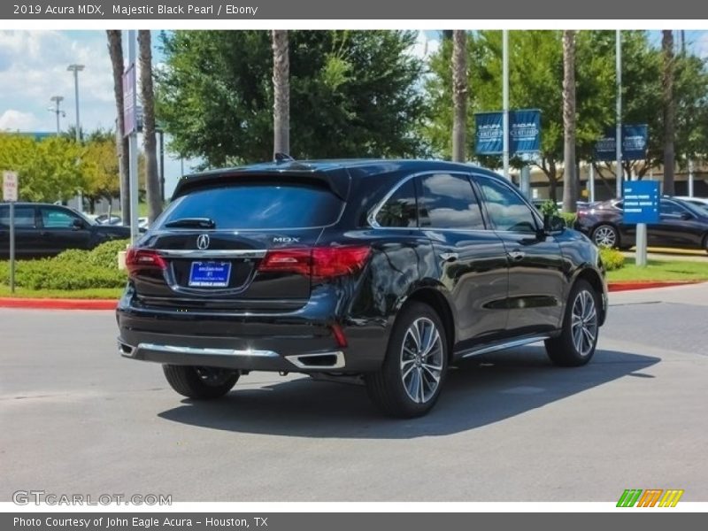 Majestic Black Pearl / Ebony 2019 Acura MDX