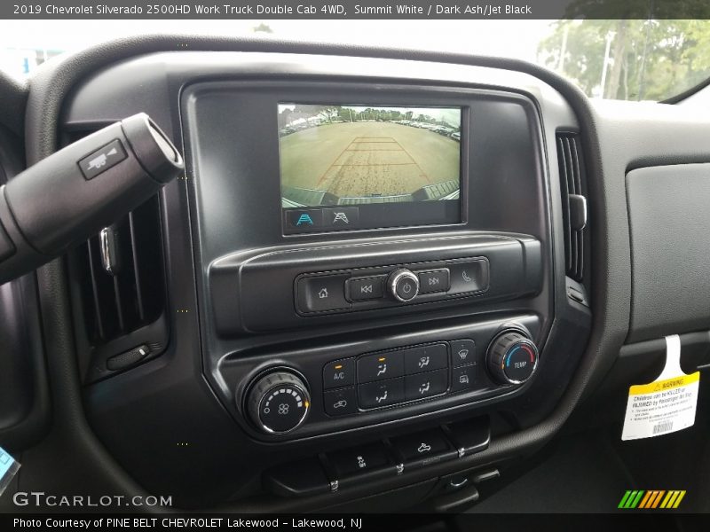 Summit White / Dark Ash/Jet Black 2019 Chevrolet Silverado 2500HD Work Truck Double Cab 4WD