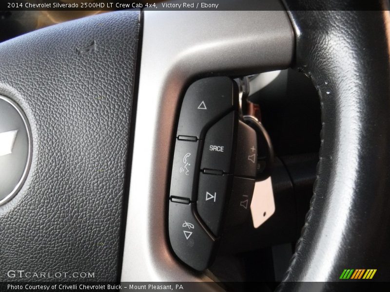 Victory Red / Ebony 2014 Chevrolet Silverado 2500HD LT Crew Cab 4x4