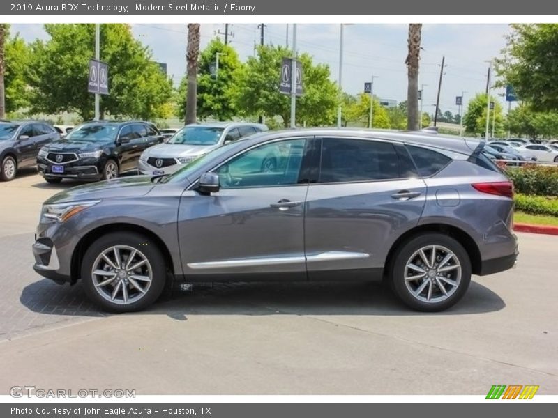 Modern Steel Metallic / Ebony 2019 Acura RDX Technology