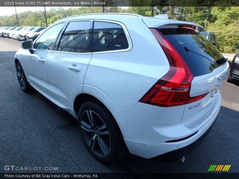 Ice White / Blonde 2019 Volvo XC60 T5 AWD Momentum