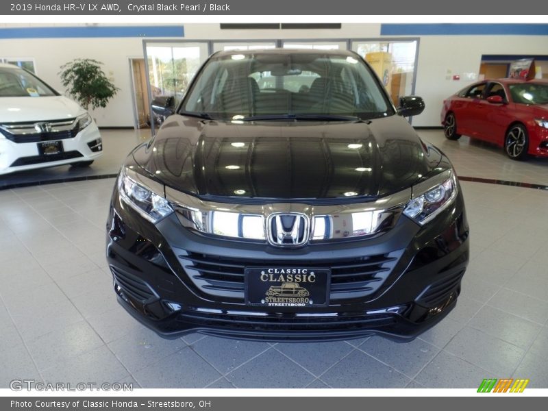 Crystal Black Pearl / Black 2019 Honda HR-V LX AWD