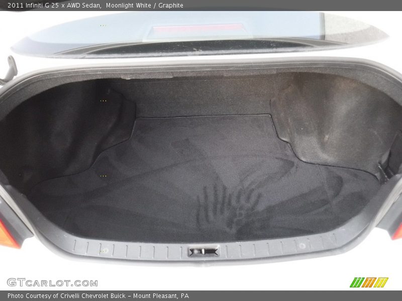 Moonlight White / Graphite 2011 Infiniti G 25 x AWD Sedan