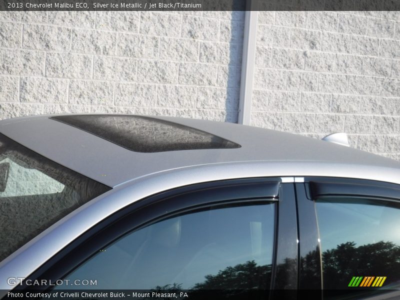 Silver Ice Metallic / Jet Black/Titanium 2013 Chevrolet Malibu ECO
