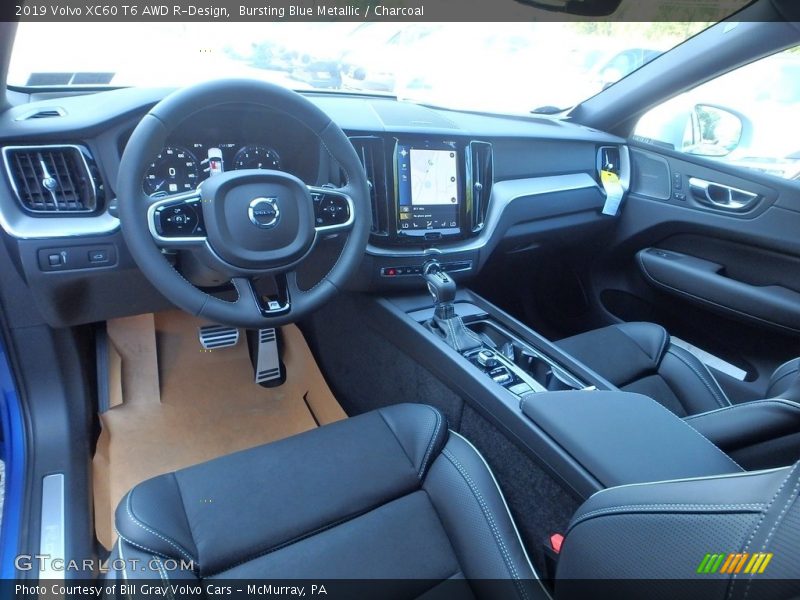 2019 XC60 T6 AWD R-Design Charcoal Interior