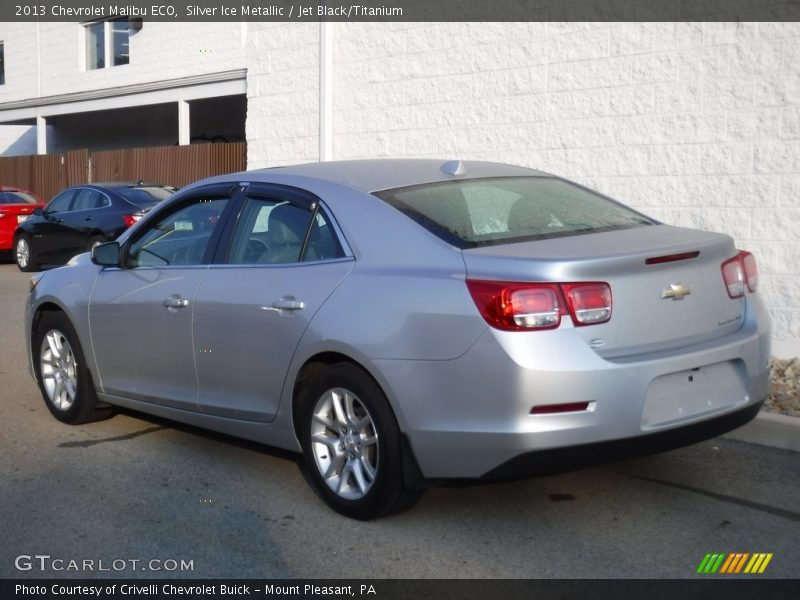 Silver Ice Metallic / Jet Black/Titanium 2013 Chevrolet Malibu ECO