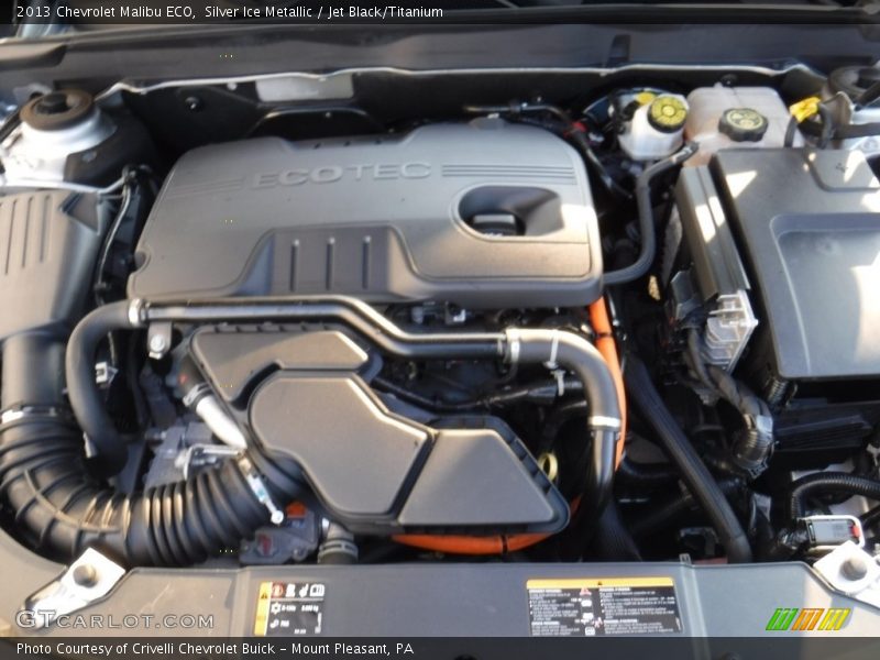 Silver Ice Metallic / Jet Black/Titanium 2013 Chevrolet Malibu ECO