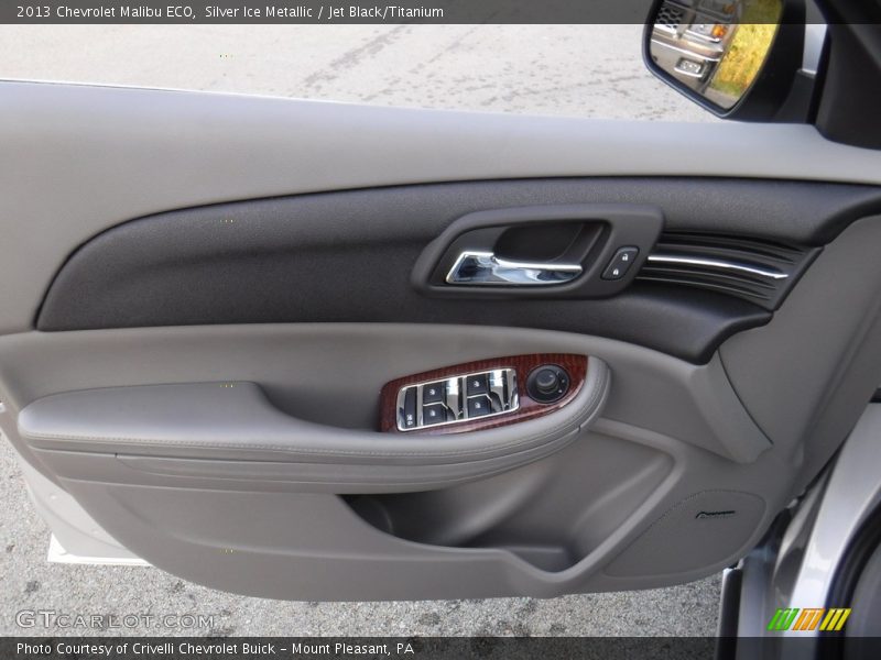Silver Ice Metallic / Jet Black/Titanium 2013 Chevrolet Malibu ECO