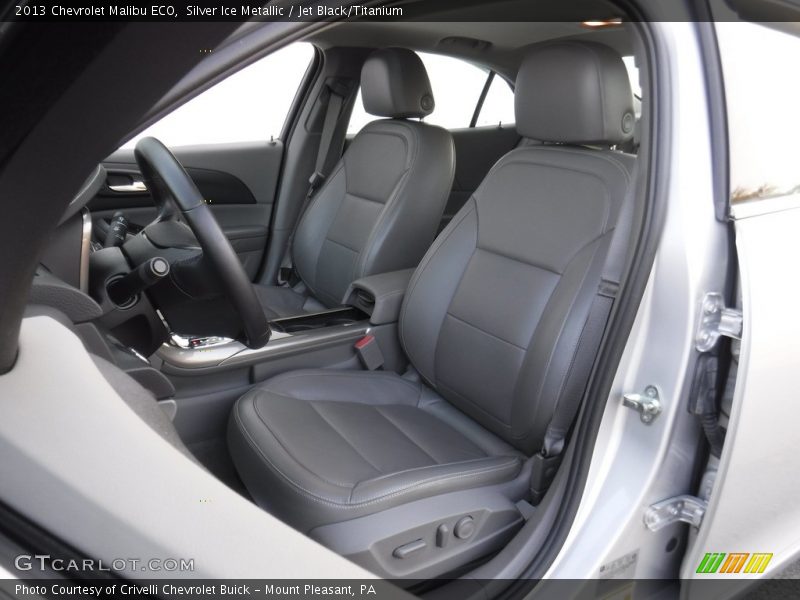 Silver Ice Metallic / Jet Black/Titanium 2013 Chevrolet Malibu ECO