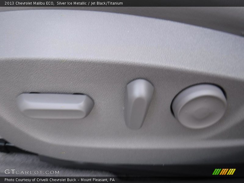 Silver Ice Metallic / Jet Black/Titanium 2013 Chevrolet Malibu ECO