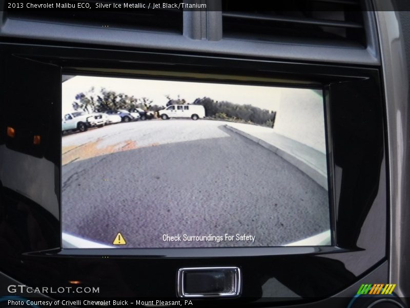 Silver Ice Metallic / Jet Black/Titanium 2013 Chevrolet Malibu ECO