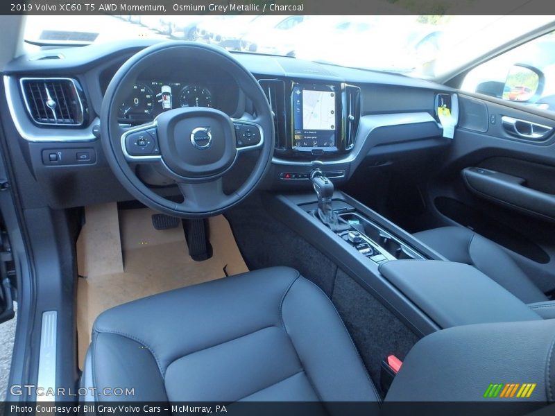  2019 XC60 T5 AWD Momentum Charcoal Interior