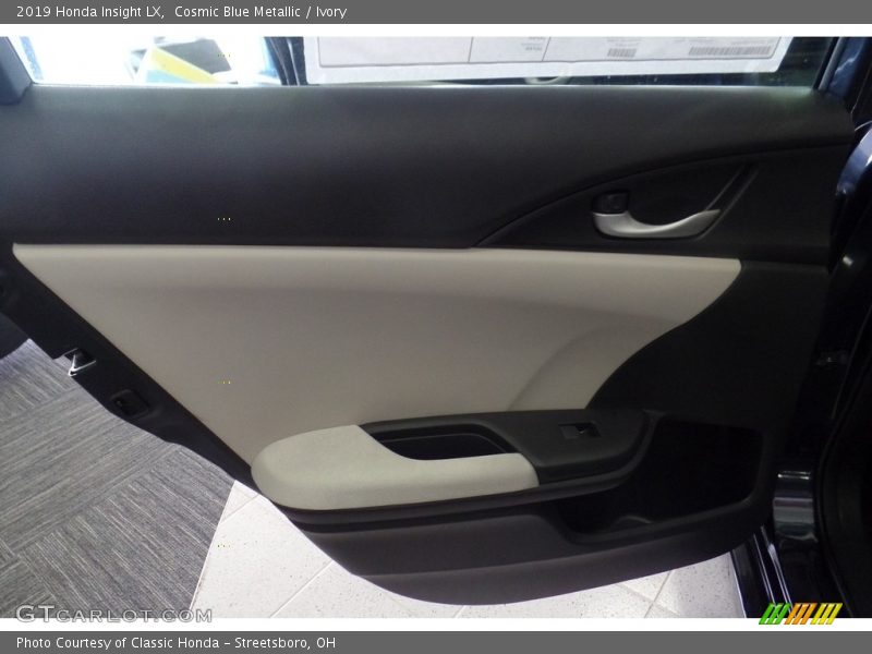 Cosmic Blue Metallic / Ivory 2019 Honda Insight LX