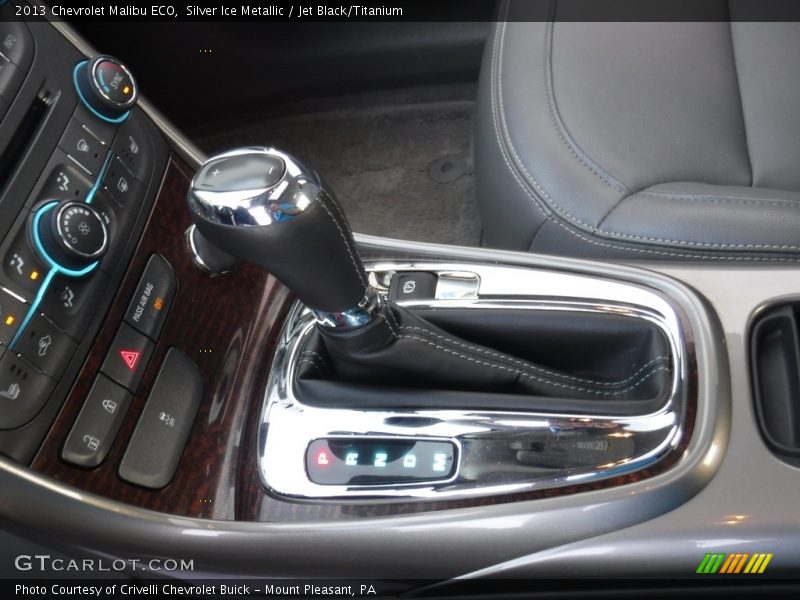 Silver Ice Metallic / Jet Black/Titanium 2013 Chevrolet Malibu ECO