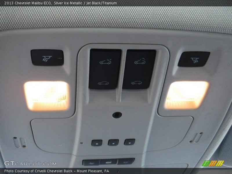 Silver Ice Metallic / Jet Black/Titanium 2013 Chevrolet Malibu ECO
