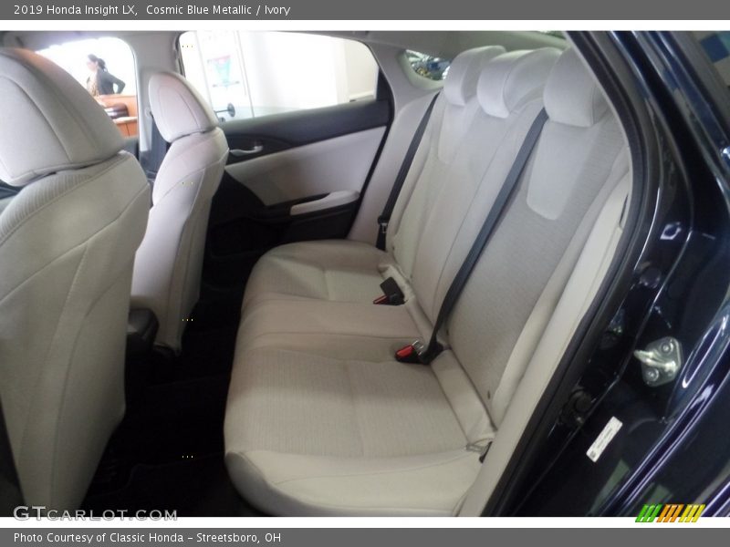 Cosmic Blue Metallic / Ivory 2019 Honda Insight LX
