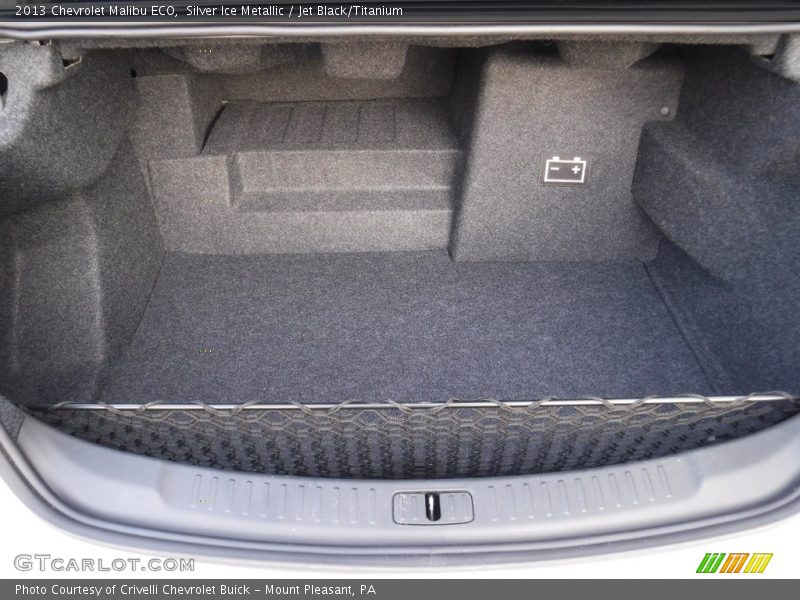 Silver Ice Metallic / Jet Black/Titanium 2013 Chevrolet Malibu ECO