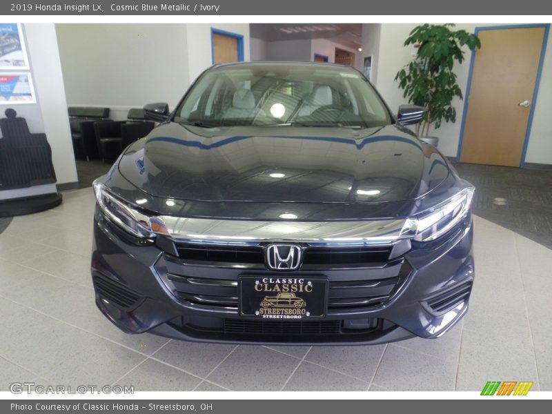 Cosmic Blue Metallic / Ivory 2019 Honda Insight LX