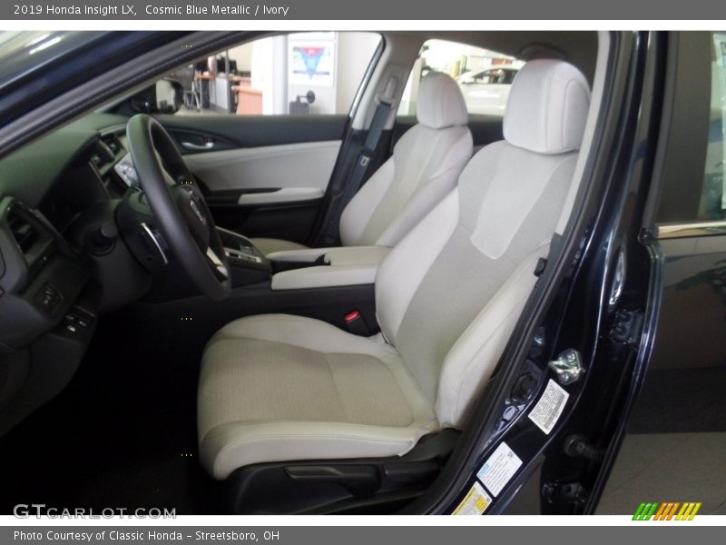 Cosmic Blue Metallic / Ivory 2019 Honda Insight LX