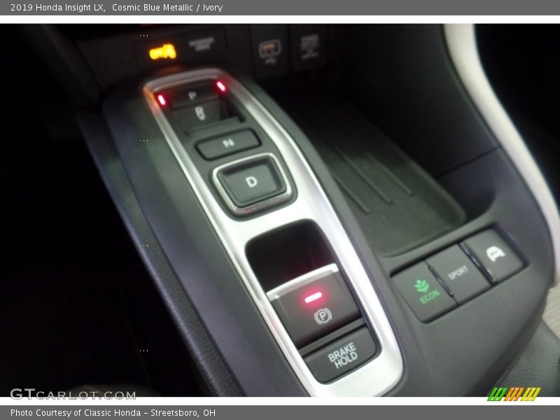 Cosmic Blue Metallic / Ivory 2019 Honda Insight LX