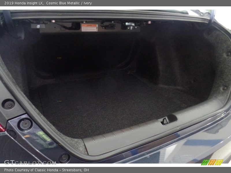 Cosmic Blue Metallic / Ivory 2019 Honda Insight LX