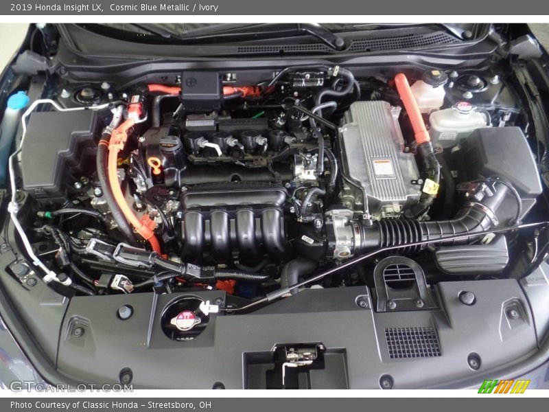 Cosmic Blue Metallic / Ivory 2019 Honda Insight LX