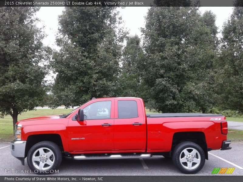 Victory Red / Jet Black 2015 Chevrolet Silverado 2500HD LT Double Cab 4x4