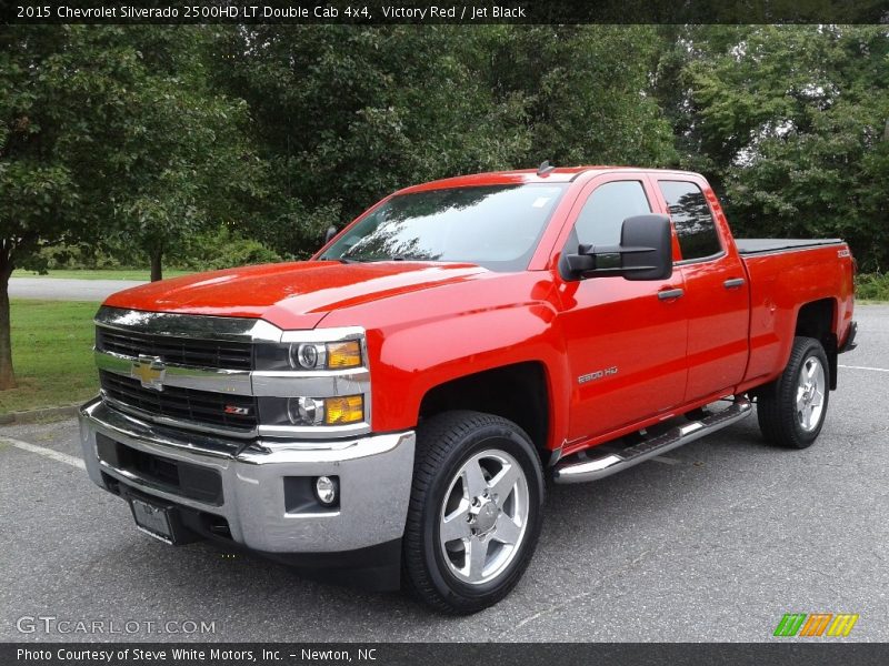 Victory Red / Jet Black 2015 Chevrolet Silverado 2500HD LT Double Cab 4x4