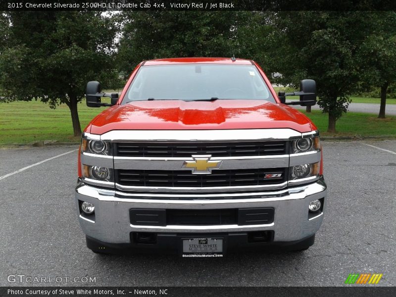Victory Red / Jet Black 2015 Chevrolet Silverado 2500HD LT Double Cab 4x4