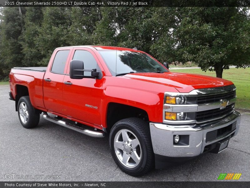 Victory Red / Jet Black 2015 Chevrolet Silverado 2500HD LT Double Cab 4x4